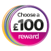 £100 reward of your choice